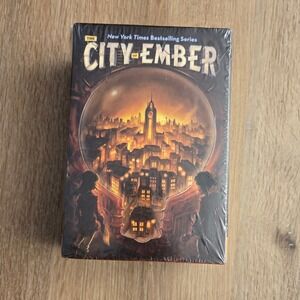 The City of Ember Complete Boxed Set Jeanne DuPrau 4 Book Paperback Series NEW